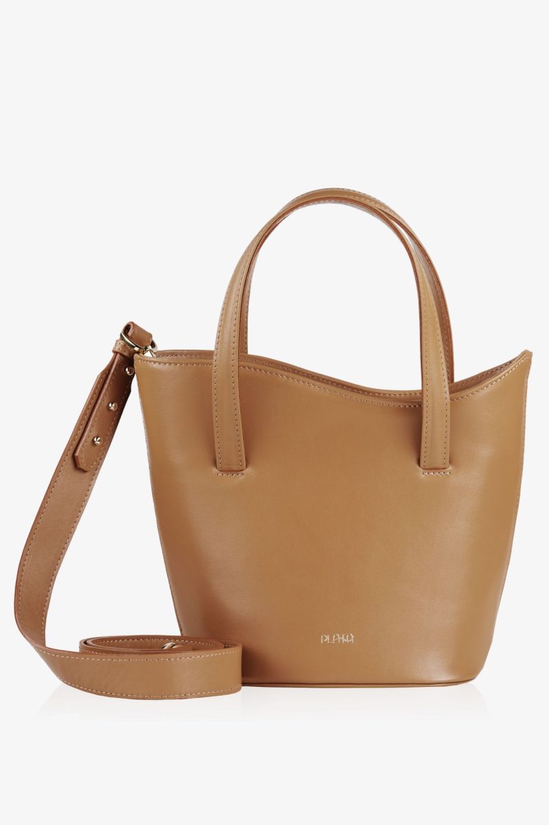 Toffee leather premium handbag